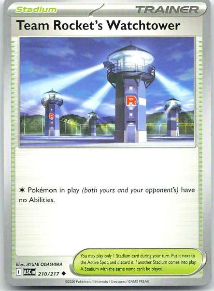 Team Rocket's Watchtower - Ascended Heroes #210/217