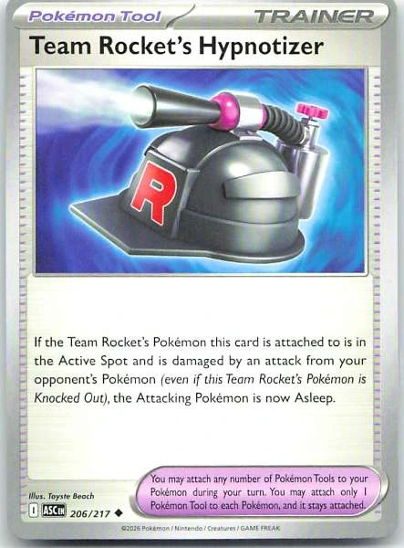 Team Rocket's Hypnotizer - Ascended Heroes #206/217