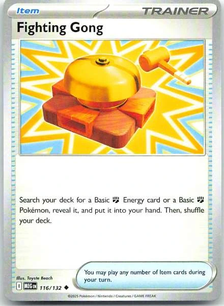 Fighting Gong - Play! Prize Pack Series 8 #116/132