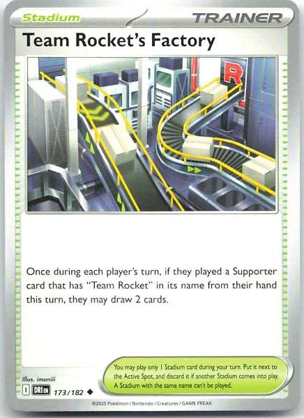 Team Rocket's Factory - Destined Rivals #173/182