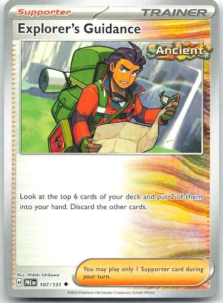 Explorer's Guidance - Prismatic Evolutions #107/131