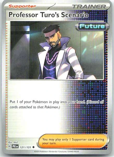 Professor Turo's Scenario - Prismatic Evolutions #121/131