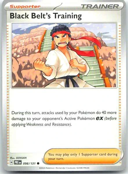 Black Belt's Training - Prismatic Evolutions #098/131