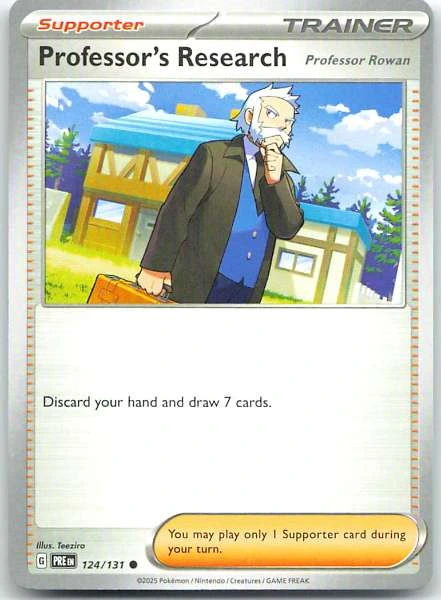 Professor's Research - Prismatic Evolutions #124/131