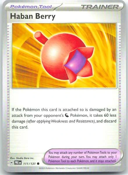 Haban Berry - Prismatic Evolutions #111/131