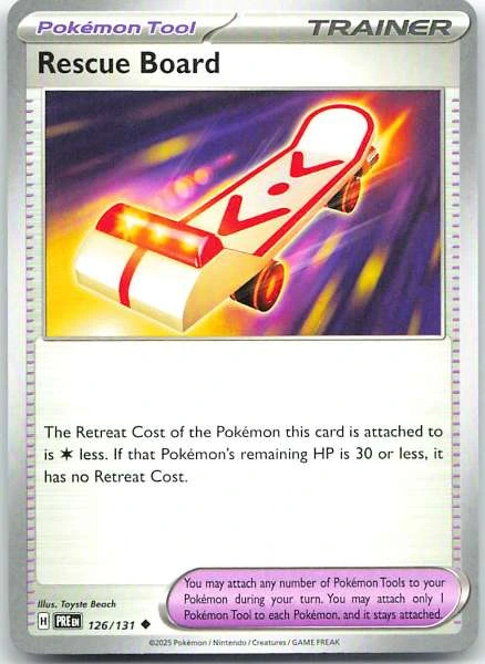 Rescue Board - Prismatic Evolutions #126/131