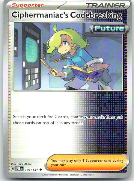 Ciphermaniac's Codebreaking - Prismatic Evolutions #104/131