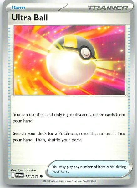 Ultra Ball - Mega Evolution #131/132