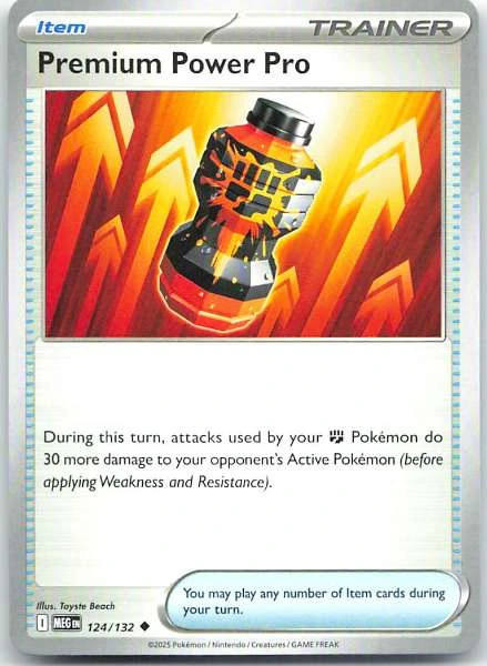 Premium Power Pro #124/132