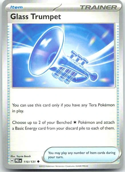 Glass Trumpet - Prismatic Evolutions #110/131