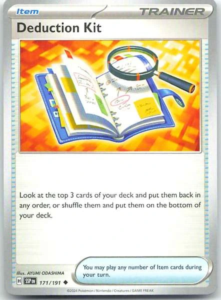 Deduction Kit - Surging Sparks #171/191