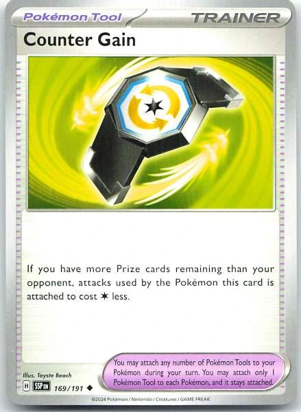 Counter Gain - Surging Sparks #169/191