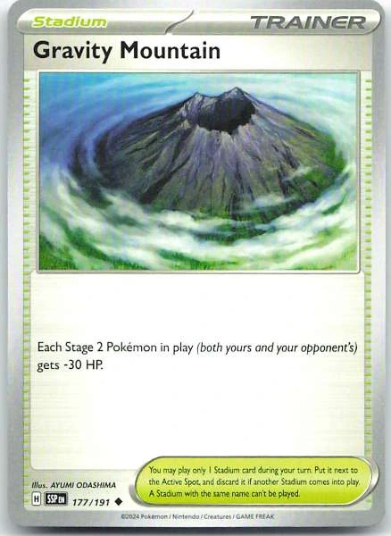Gravity Mountain - Surging Sparks #177/191