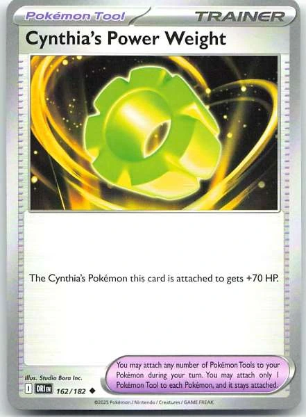Cynthia's Power Weight - Destined Rivals #162/182