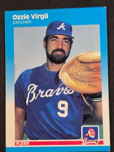 Ozzie Virgil - 1987 Fleer Baseball #532