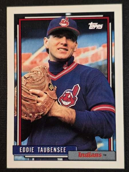 Eddie Taubensee - 1992 Topps Baseball #427