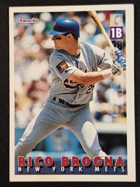 Rico Brogna - 1995 Topps Bazooka / 1996 Leaf #129