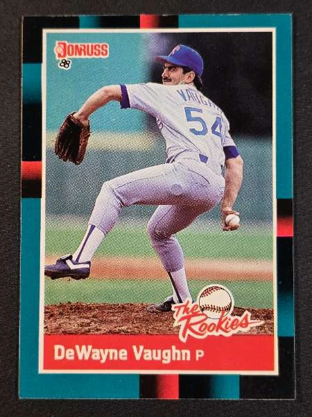 DeWayne Vaughn - Donruss The Rookies #25