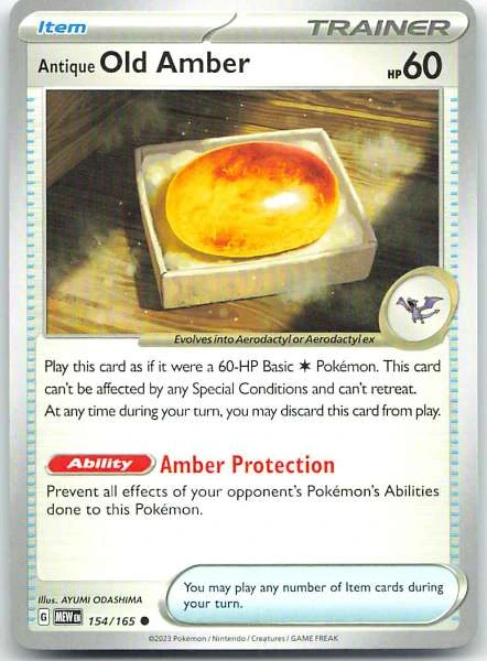 Antique Old Amber - 151 #154/165