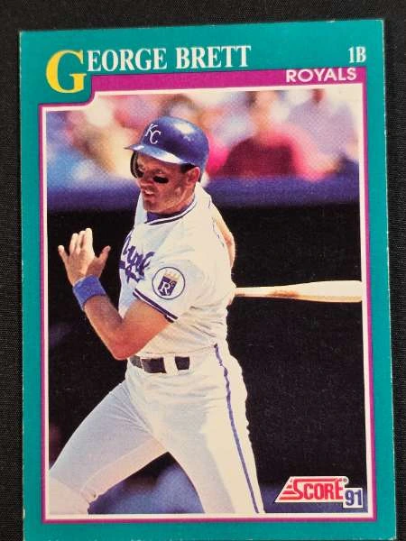 George Brett - 1991 Score #120