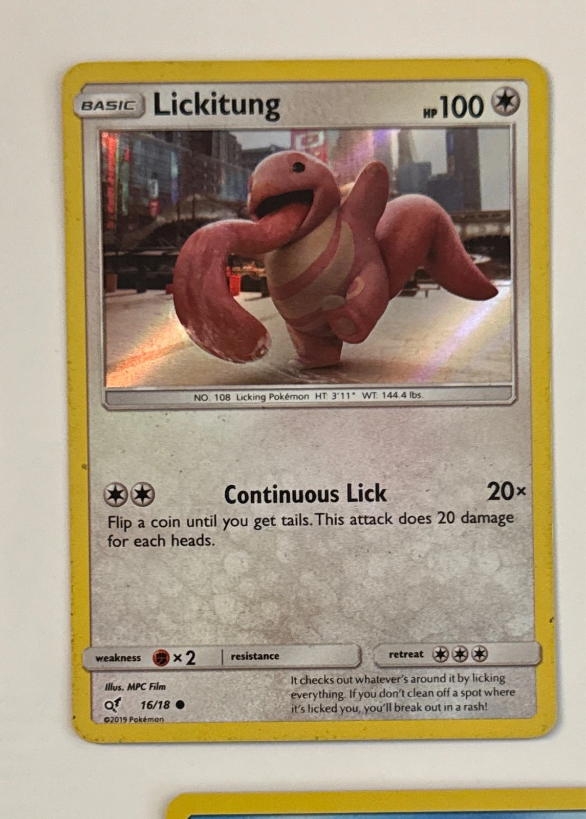 Lickitung - Detective Pikachu #16/18
