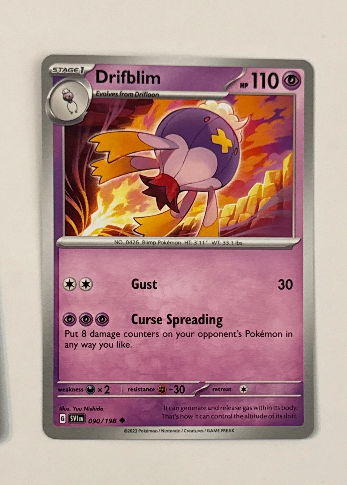 Drifblim - Scarlet & Violet #090/198