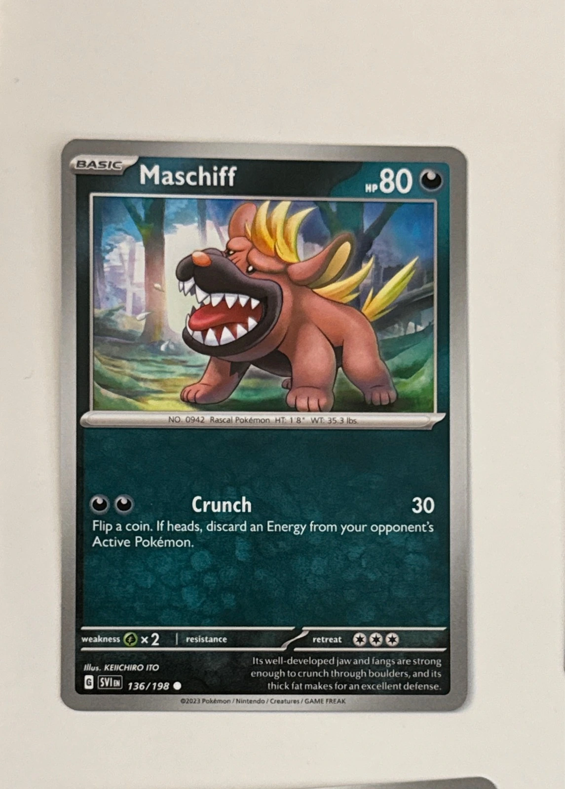 Maschiff - Scarlet & Violet #136/198