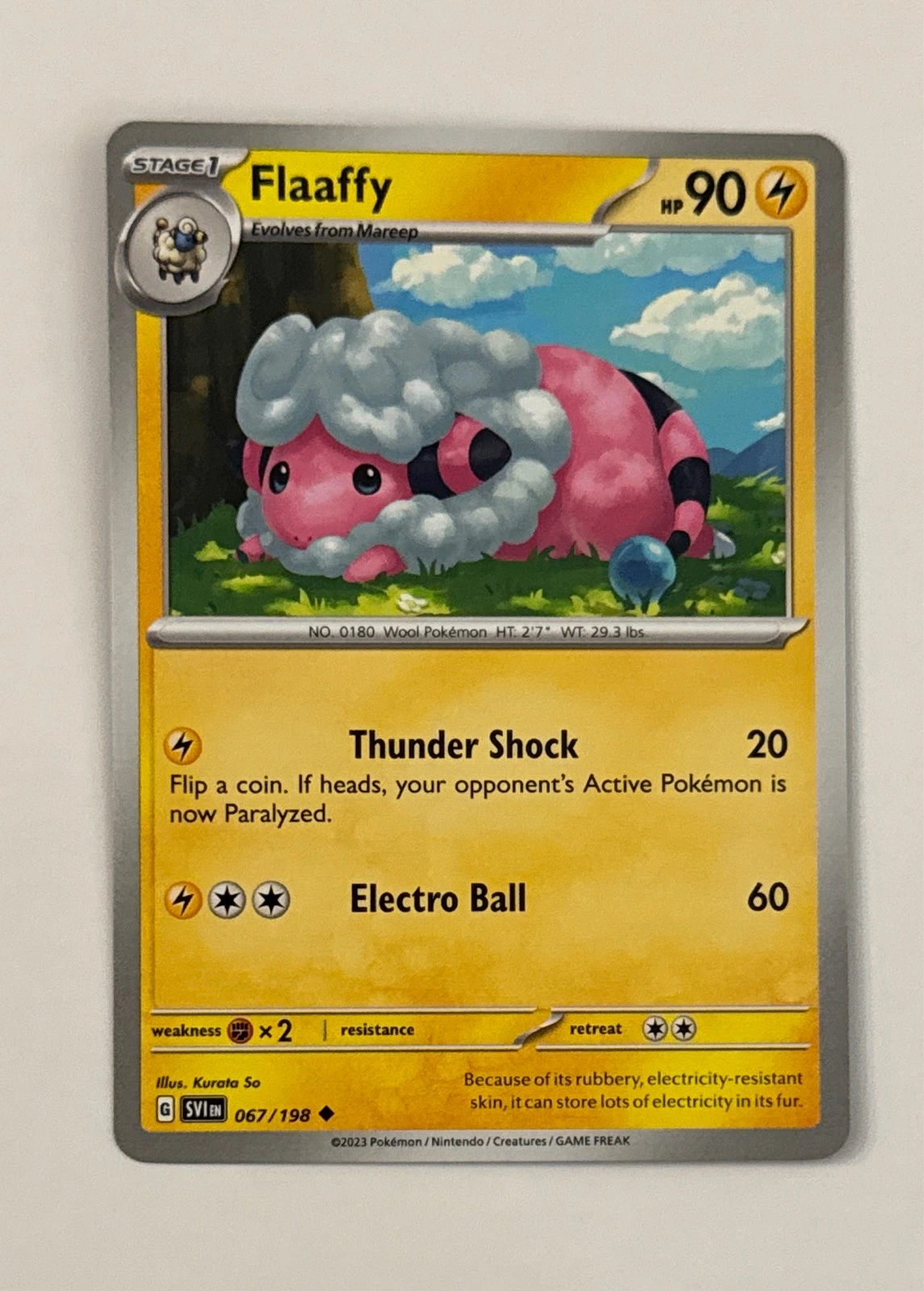 Flaaffy - Scarlet & Violet #067/198