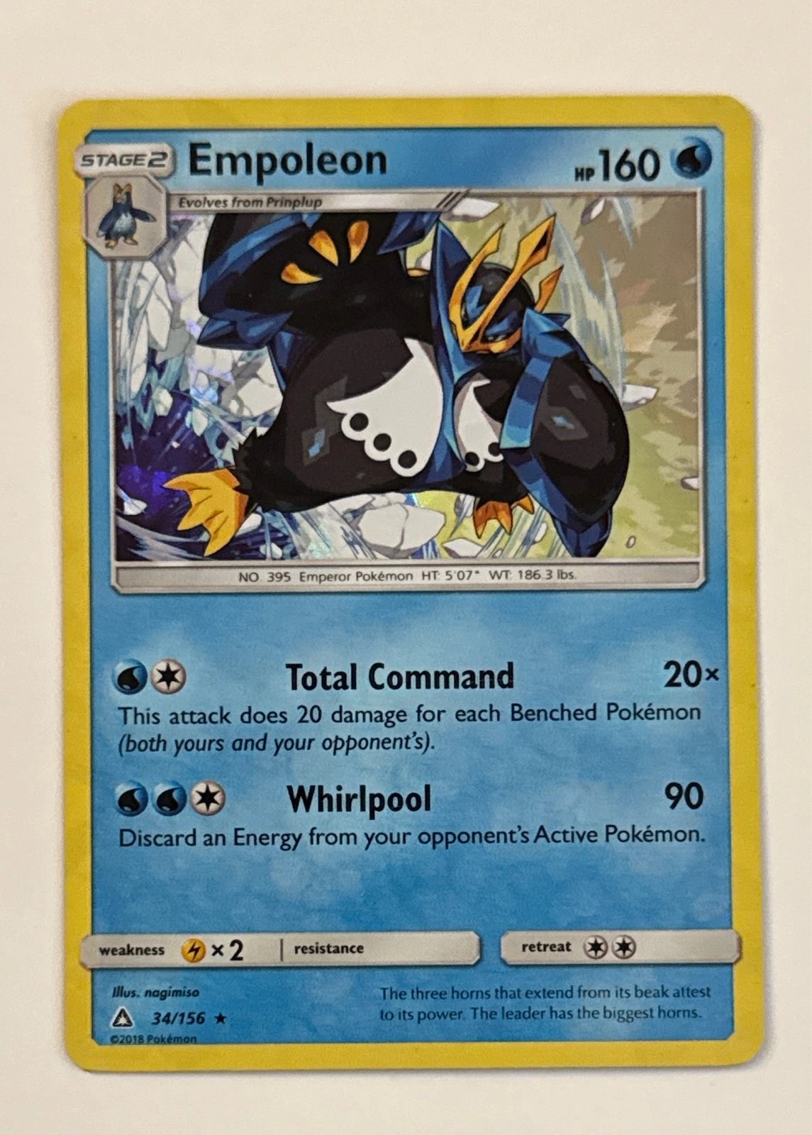 Empoleon - Ultra Prism #34/156
