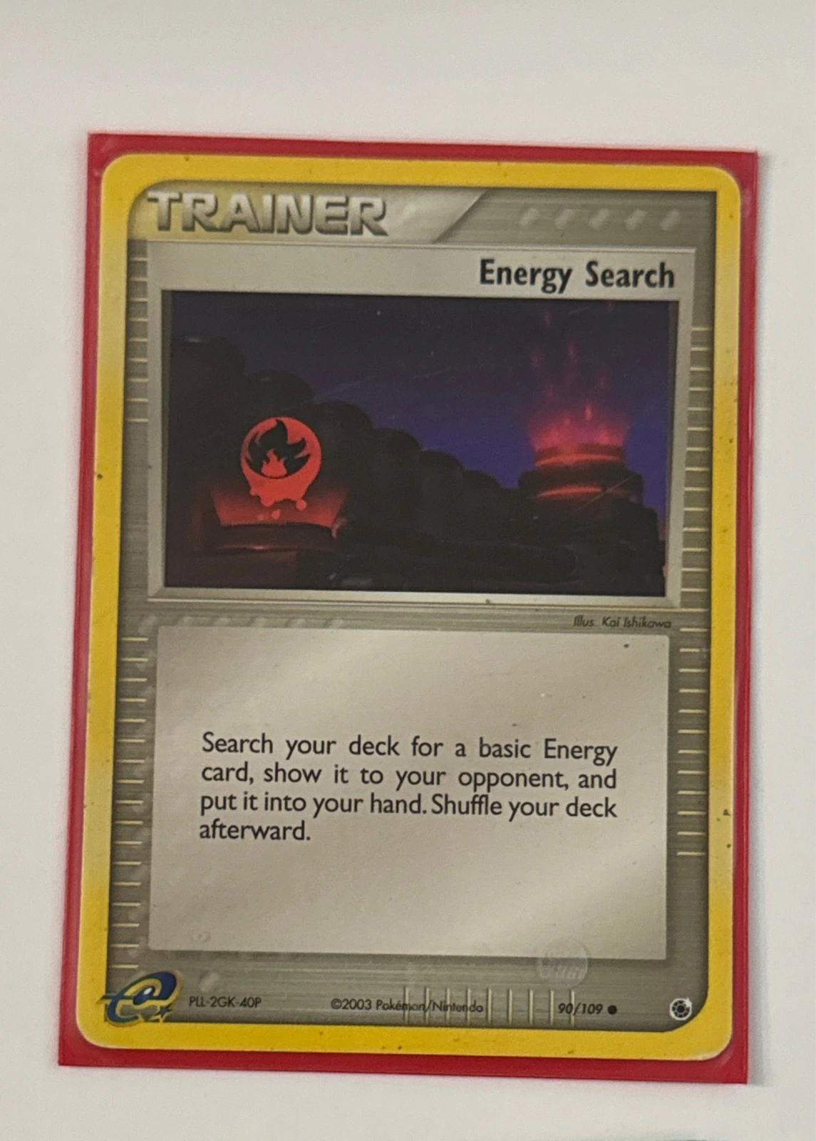 Energy Search - EX Ruby & Sapphire #90/109