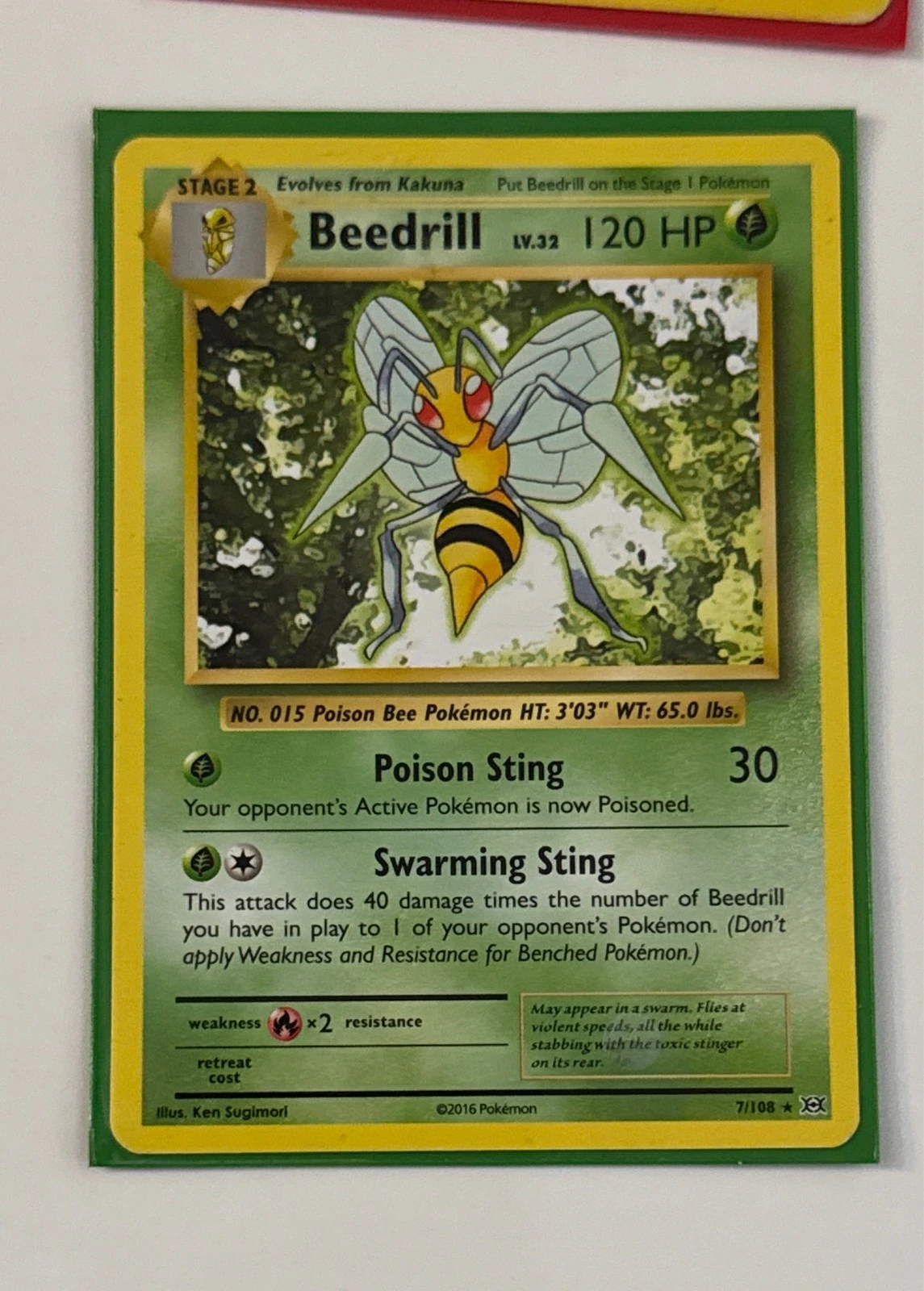 Beedrill - Evolutions #7/108
