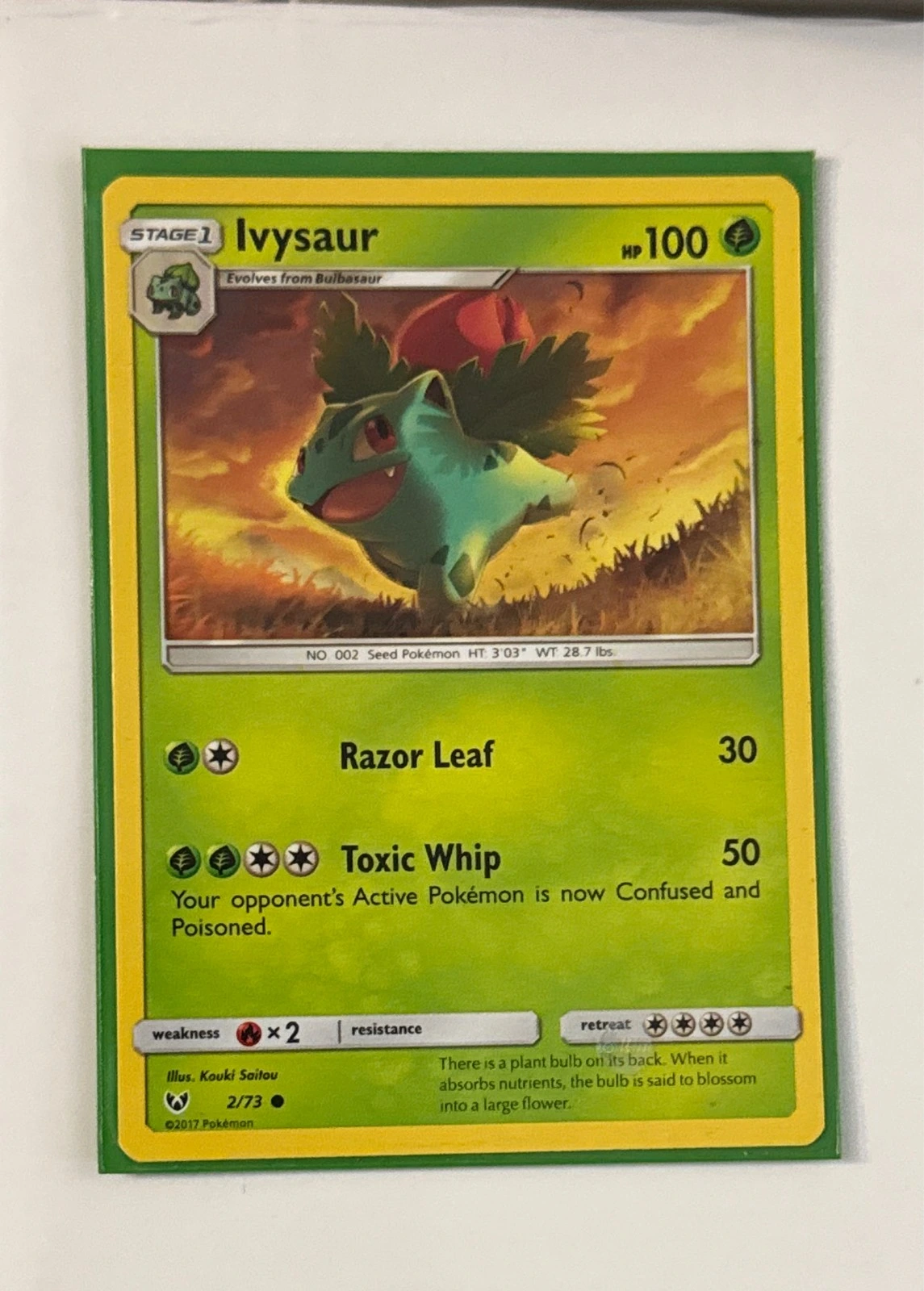 Ivysaur - Shining Legends #2/73