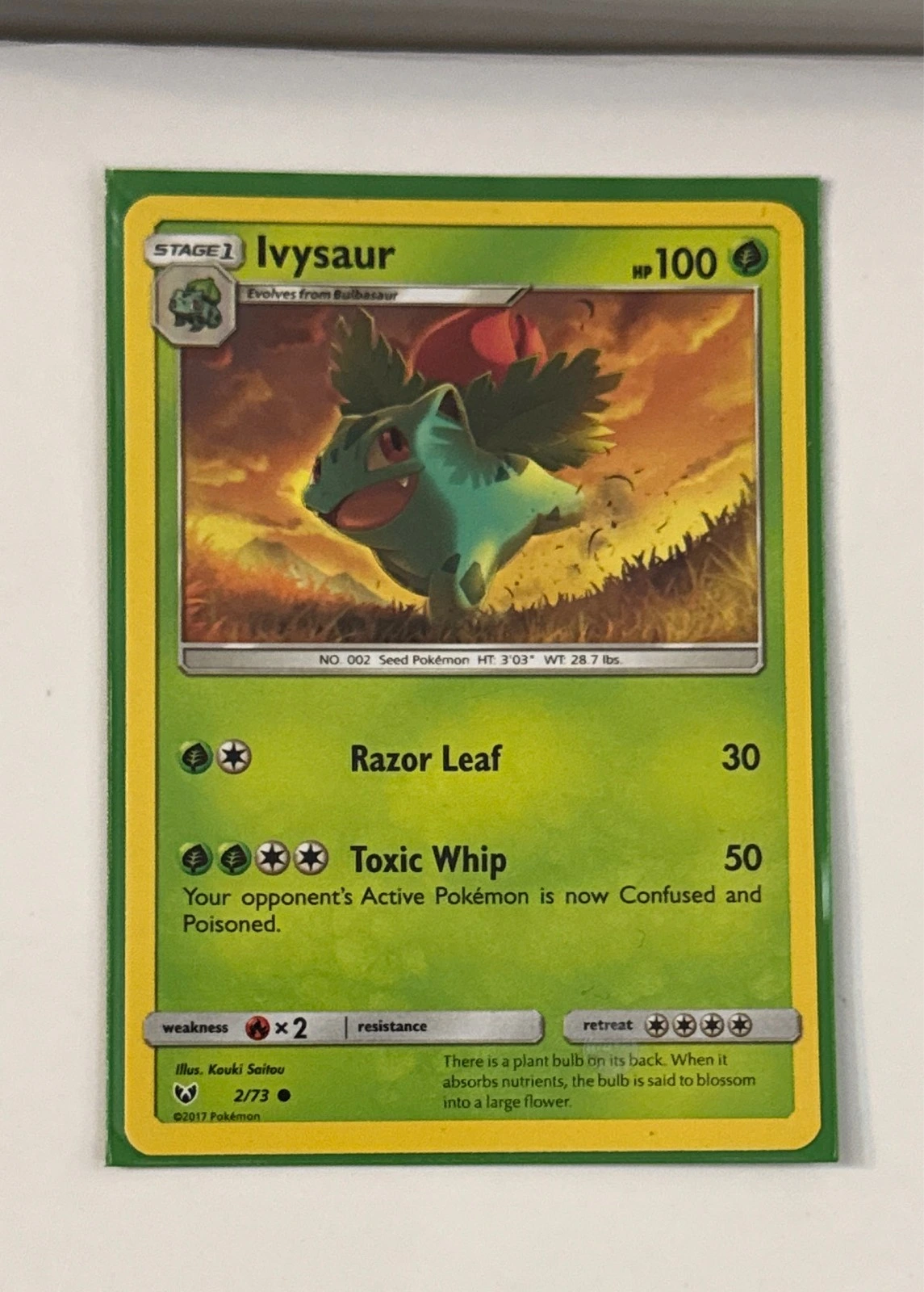 Ivysaur - Shining Legends #2/73