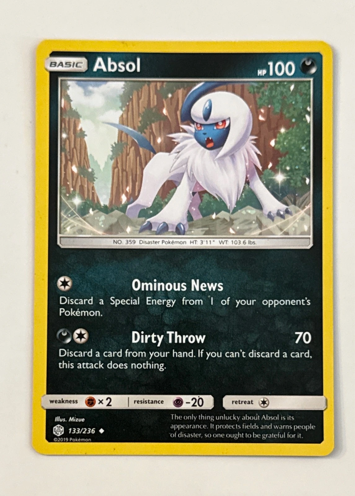 Absol - Unified Minds #133/236