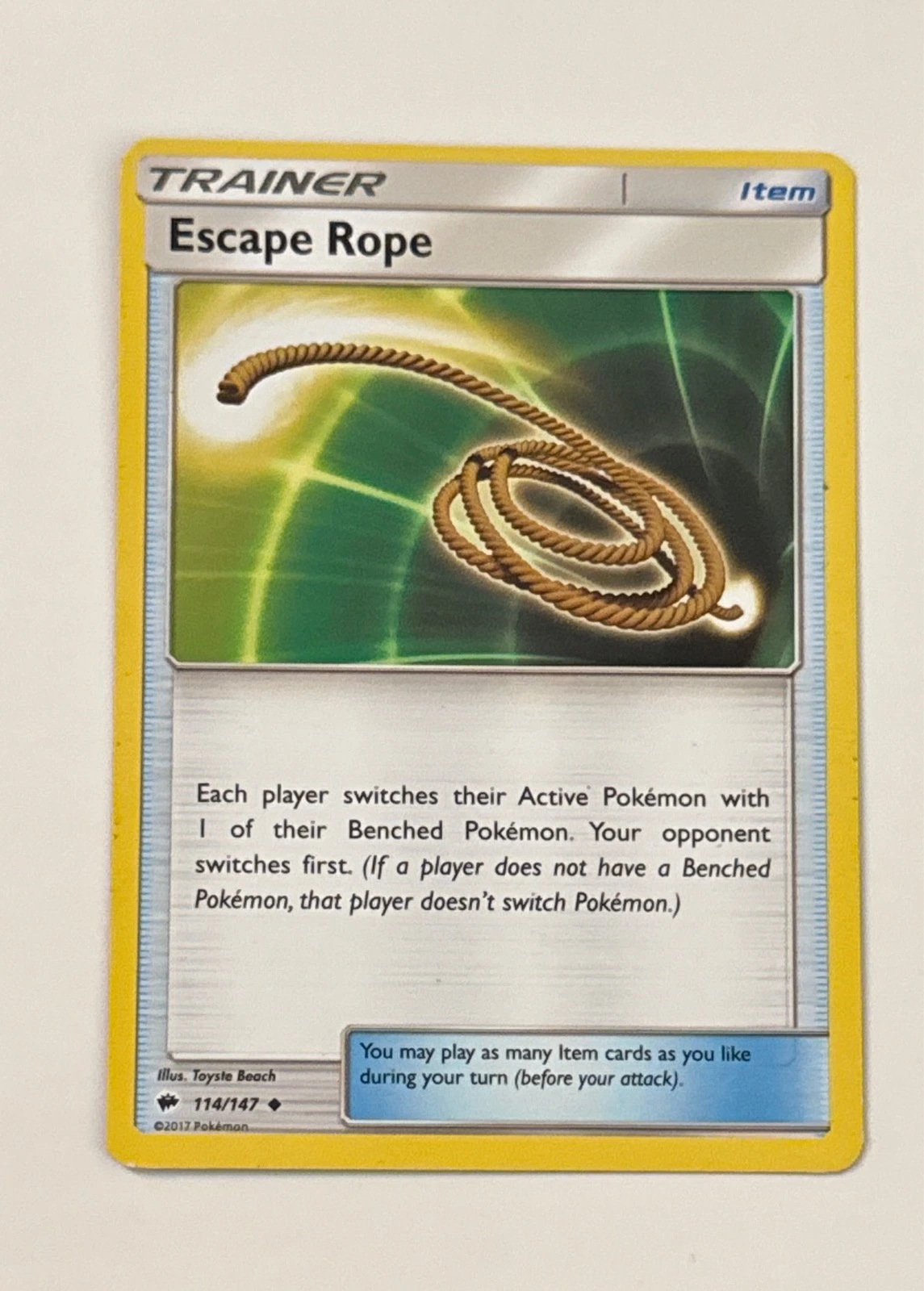Escape Rope - Sun & Moon #114/147