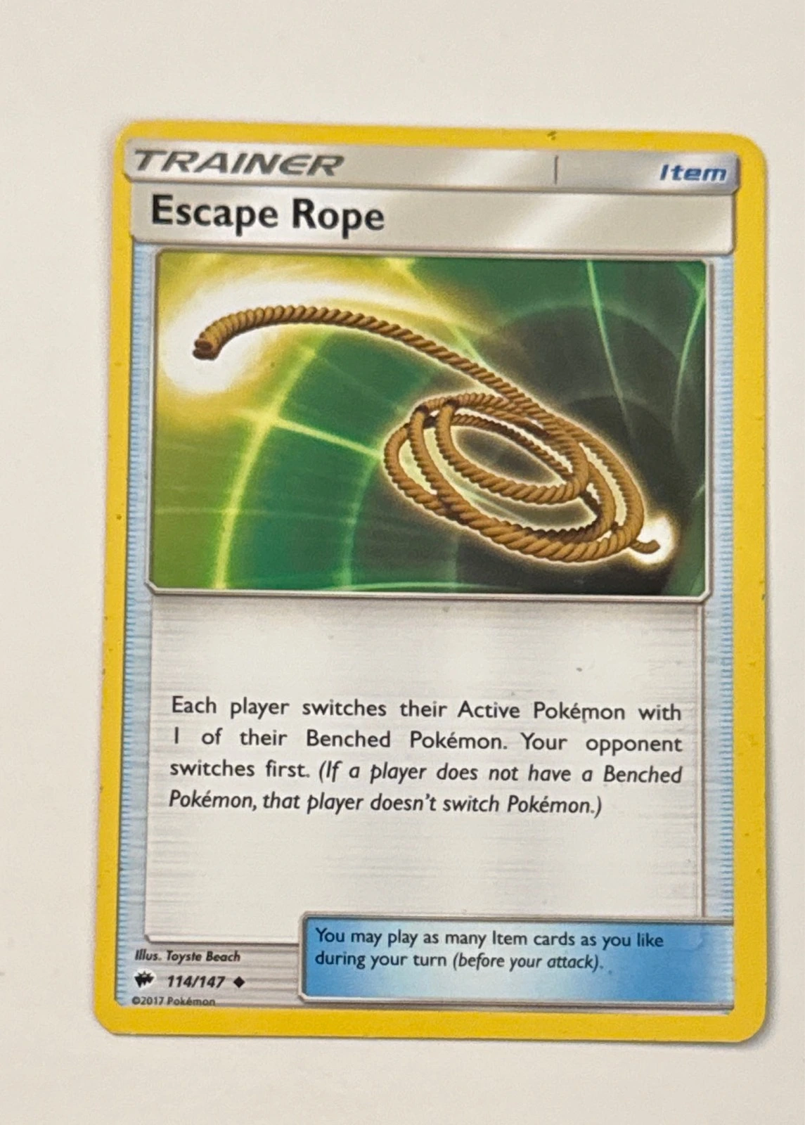 Escape Rope - Sun & Moon #114/147