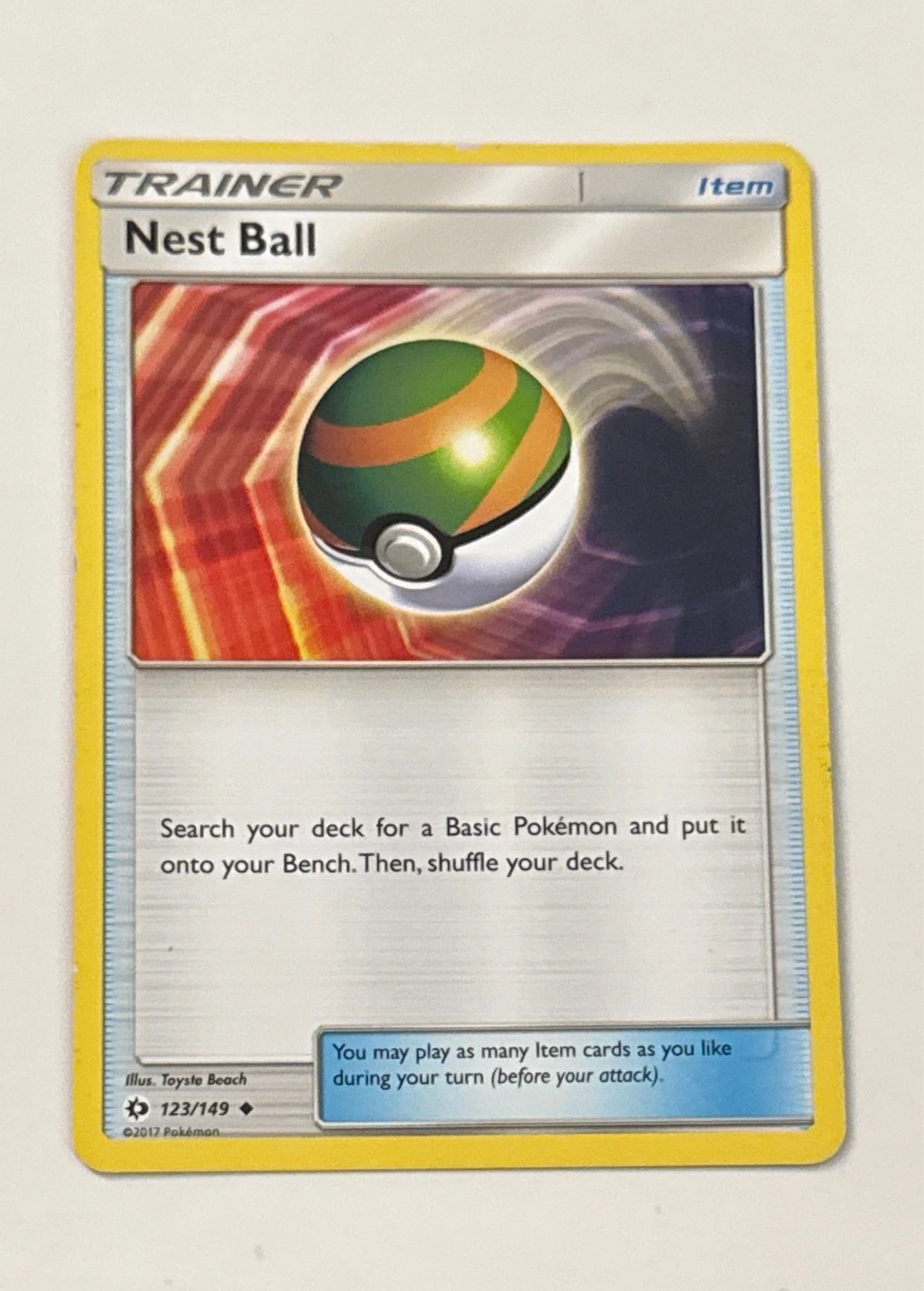 Nest Ball - Sun & Moon #123/149