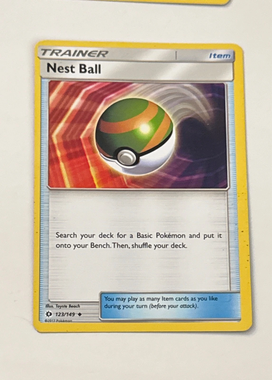 Nest Ball - Sun & Moon #123/149