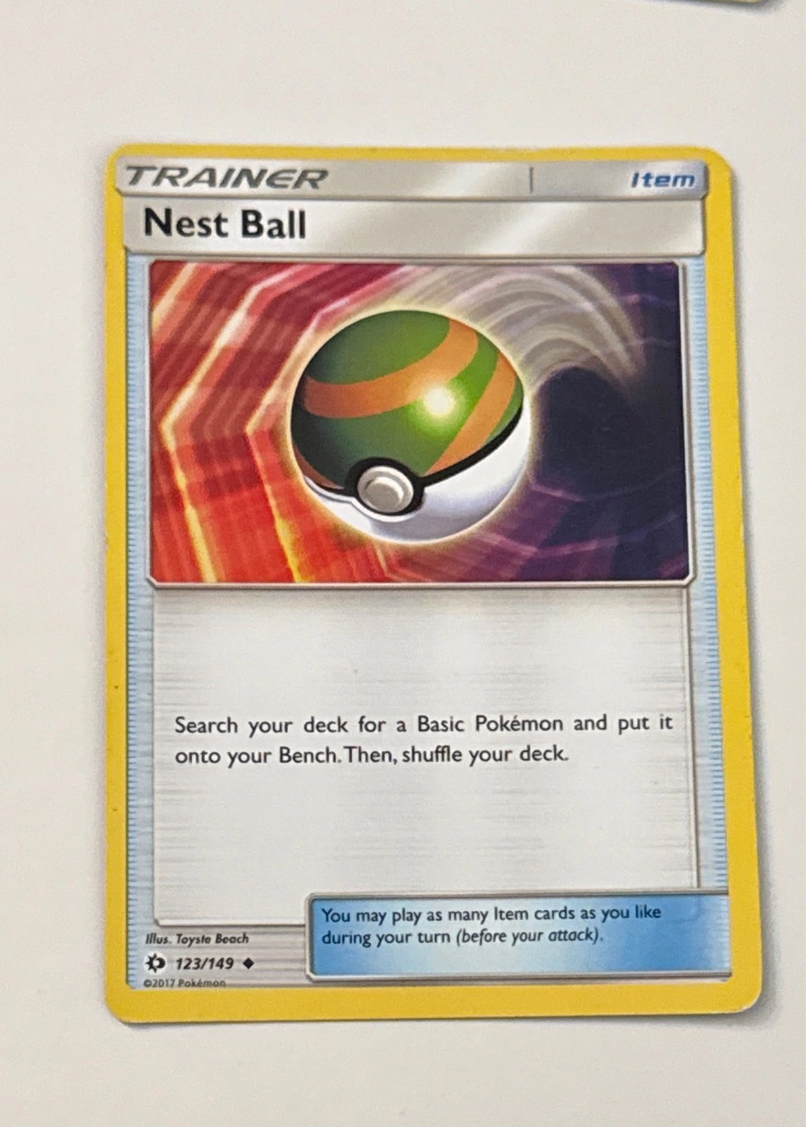 Nest Ball - Sun & Moon #123/149