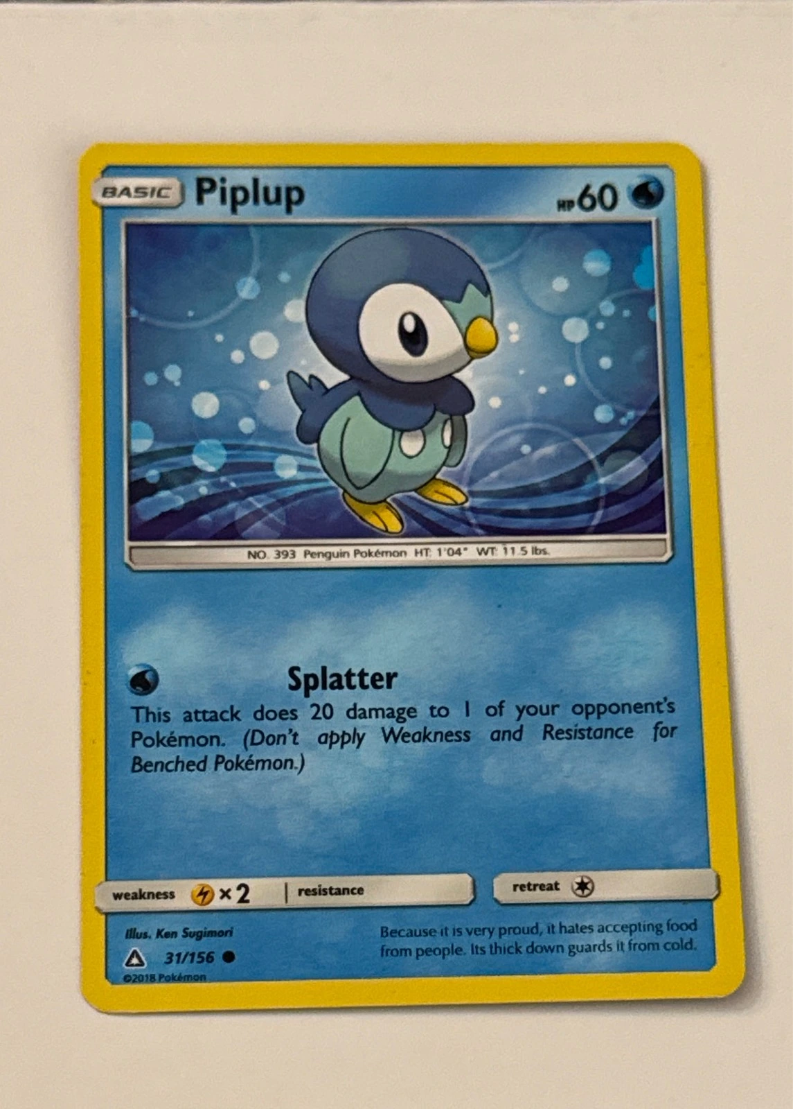 Piplup - Ultra Prism #31/156