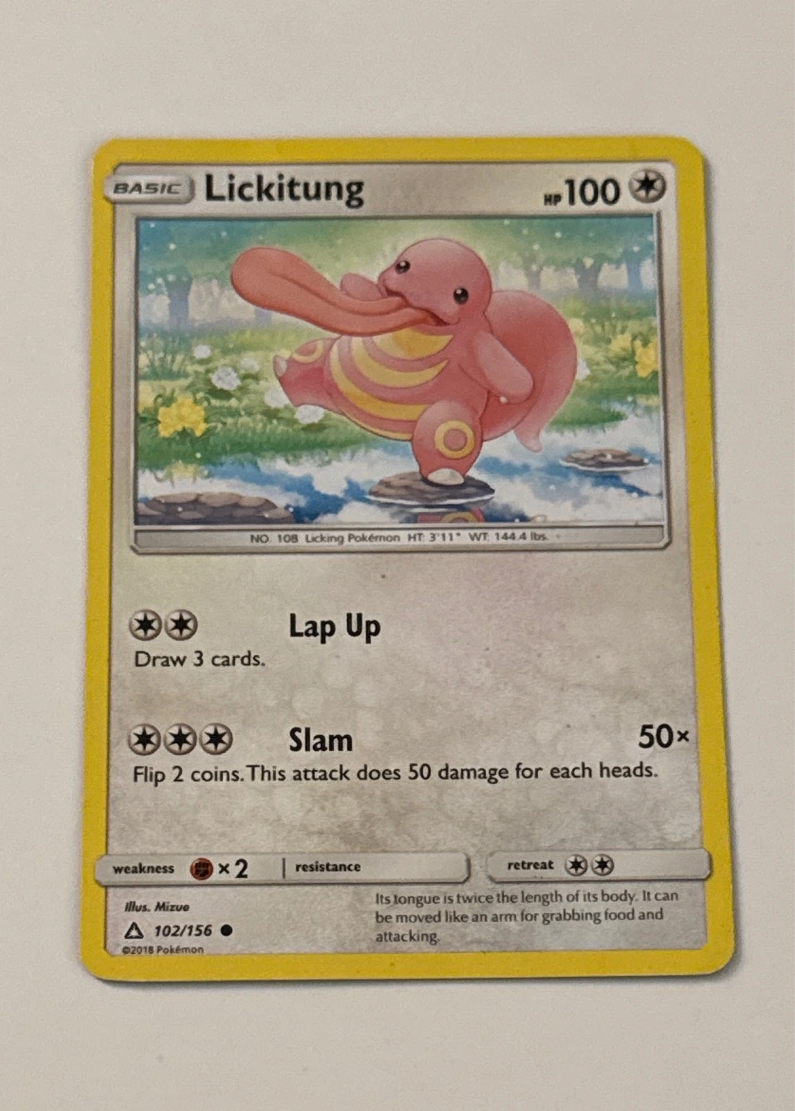 Lickitung - Ultra Prism #102/156