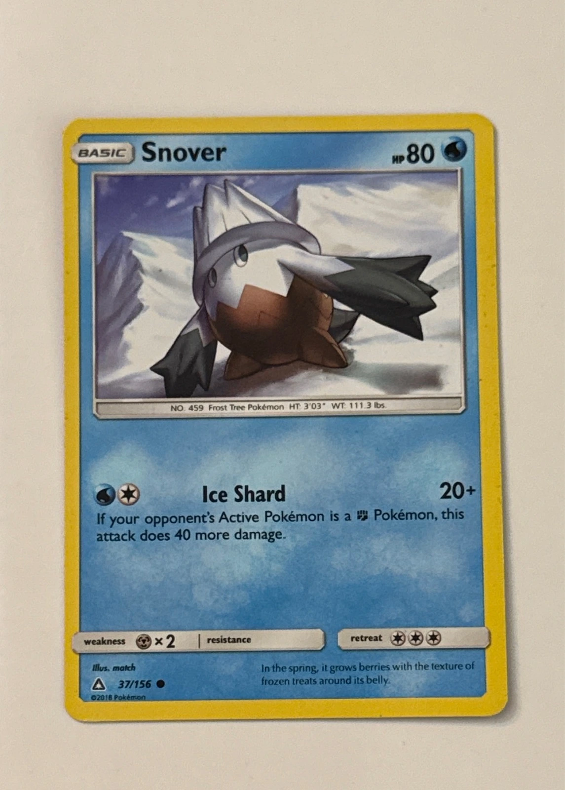 Snover - Ultra Prism #37/156