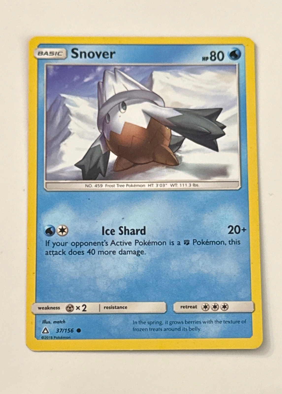 Snover - Ultra Prism #37/156