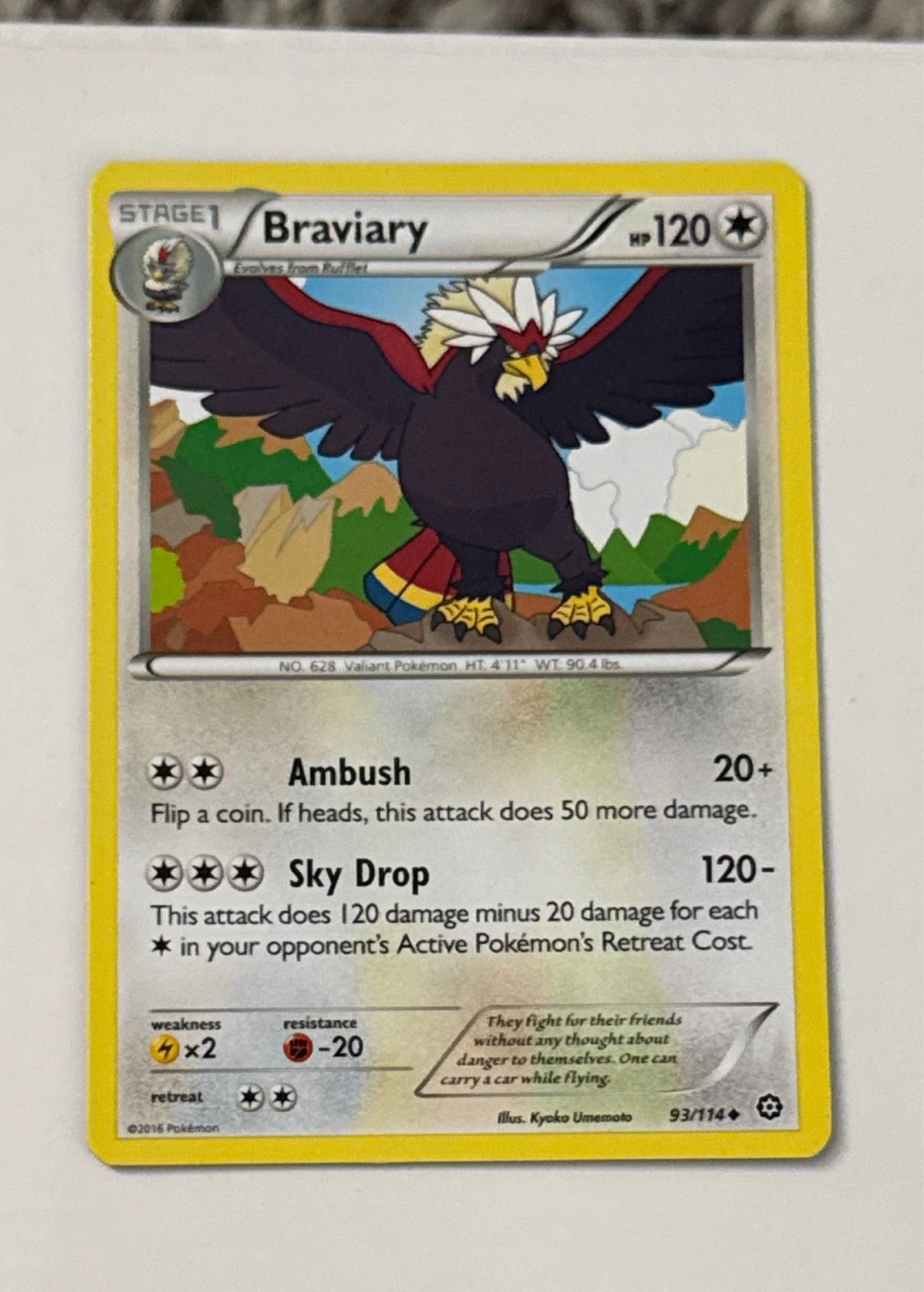 Braviary - Steam Siege #93/114