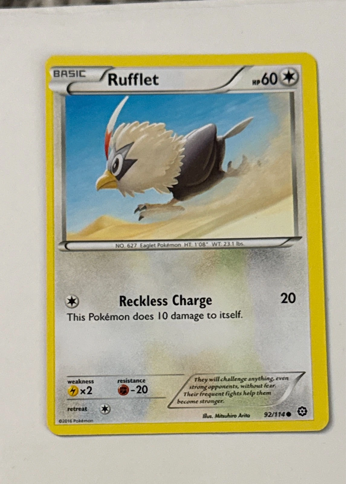 Rufflet - Fates Collide #92/124