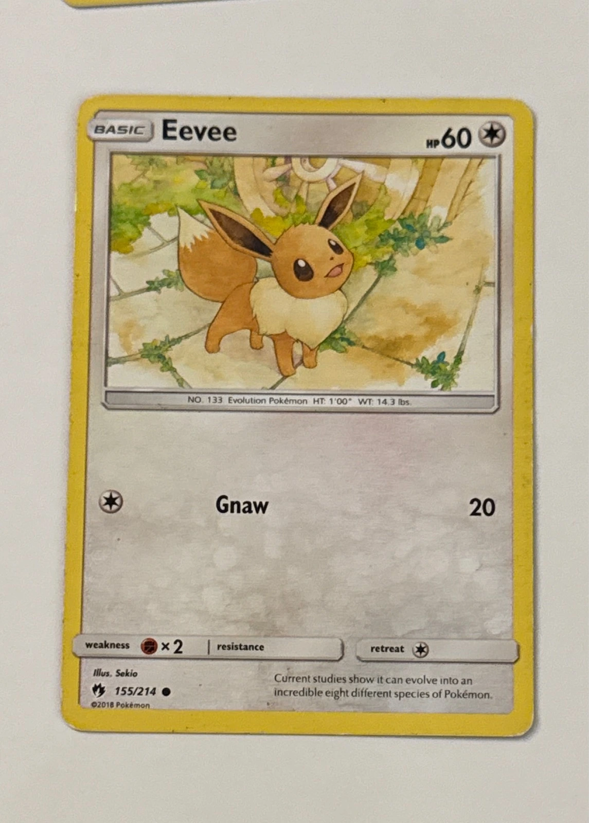 Eevee - Lost Thunder #155/214