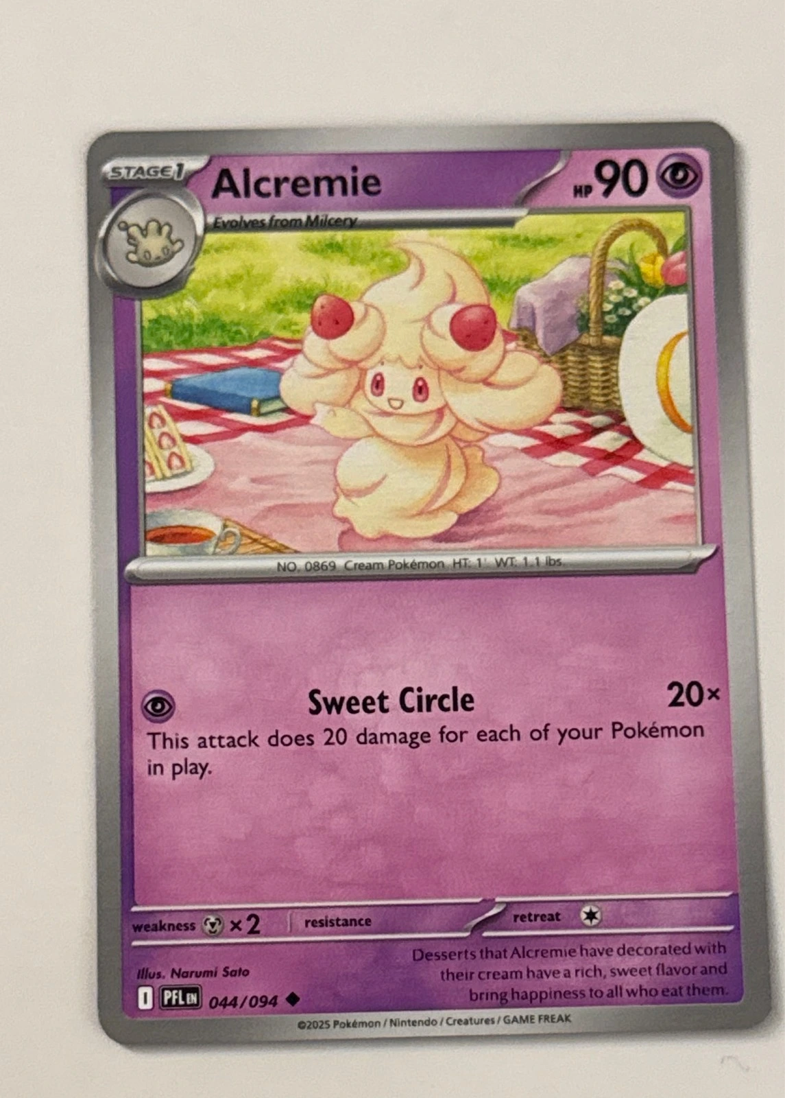 Alcremie - Prismatic Evolutions #044/094