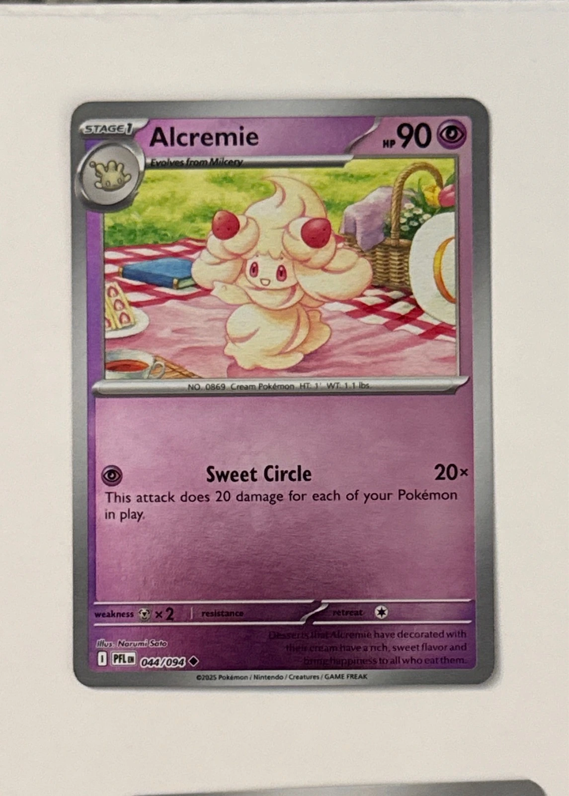 Alcremie - Prismatic Evolutions #044/094