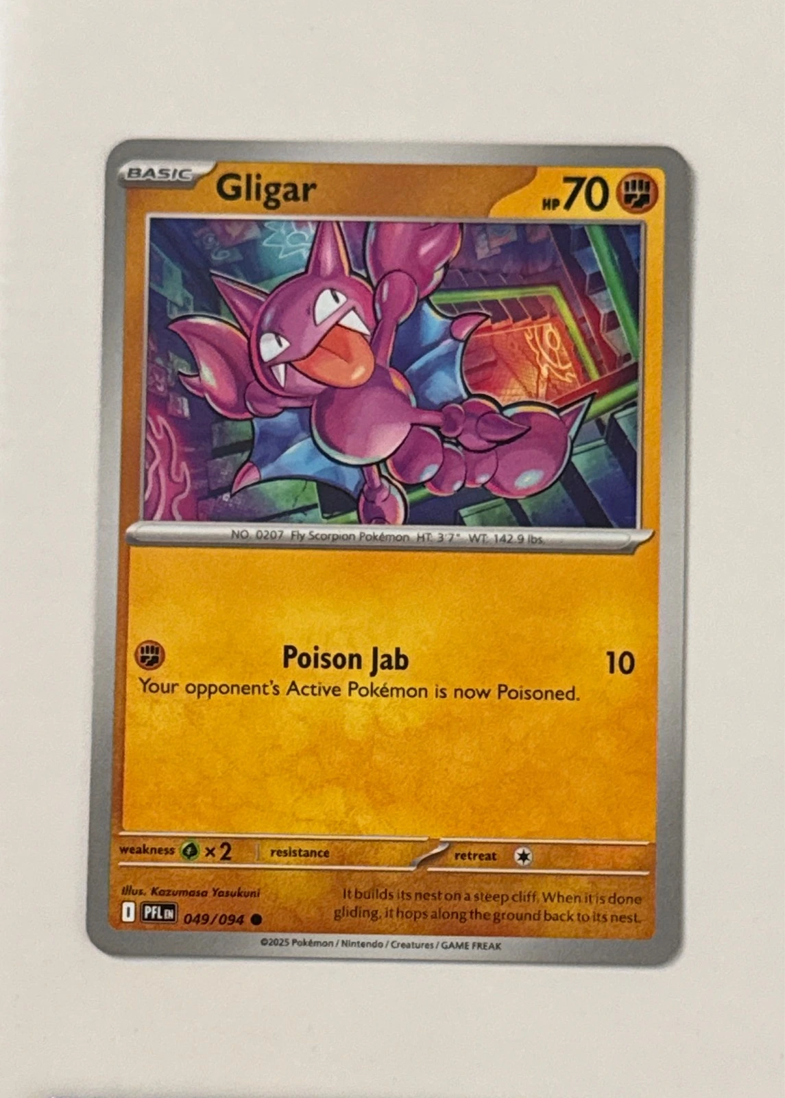 Gligar - Prismatic Evolutions #049/094