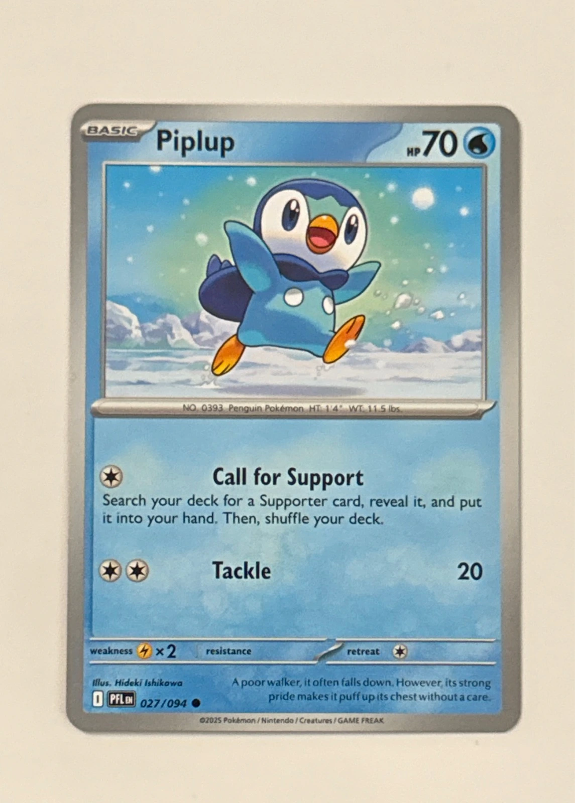 Piplup - Prismatic Evolutions #027/094